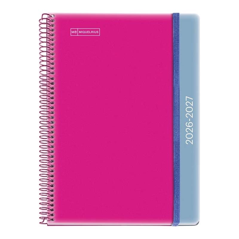 Diary miquelrius Duo 213X150 1Dpp Pink Blue 21093