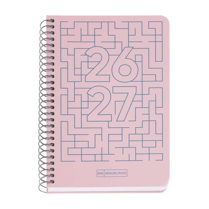 Diary miquelrius Activa 117X174 1Dpp Lab Pink 21161
