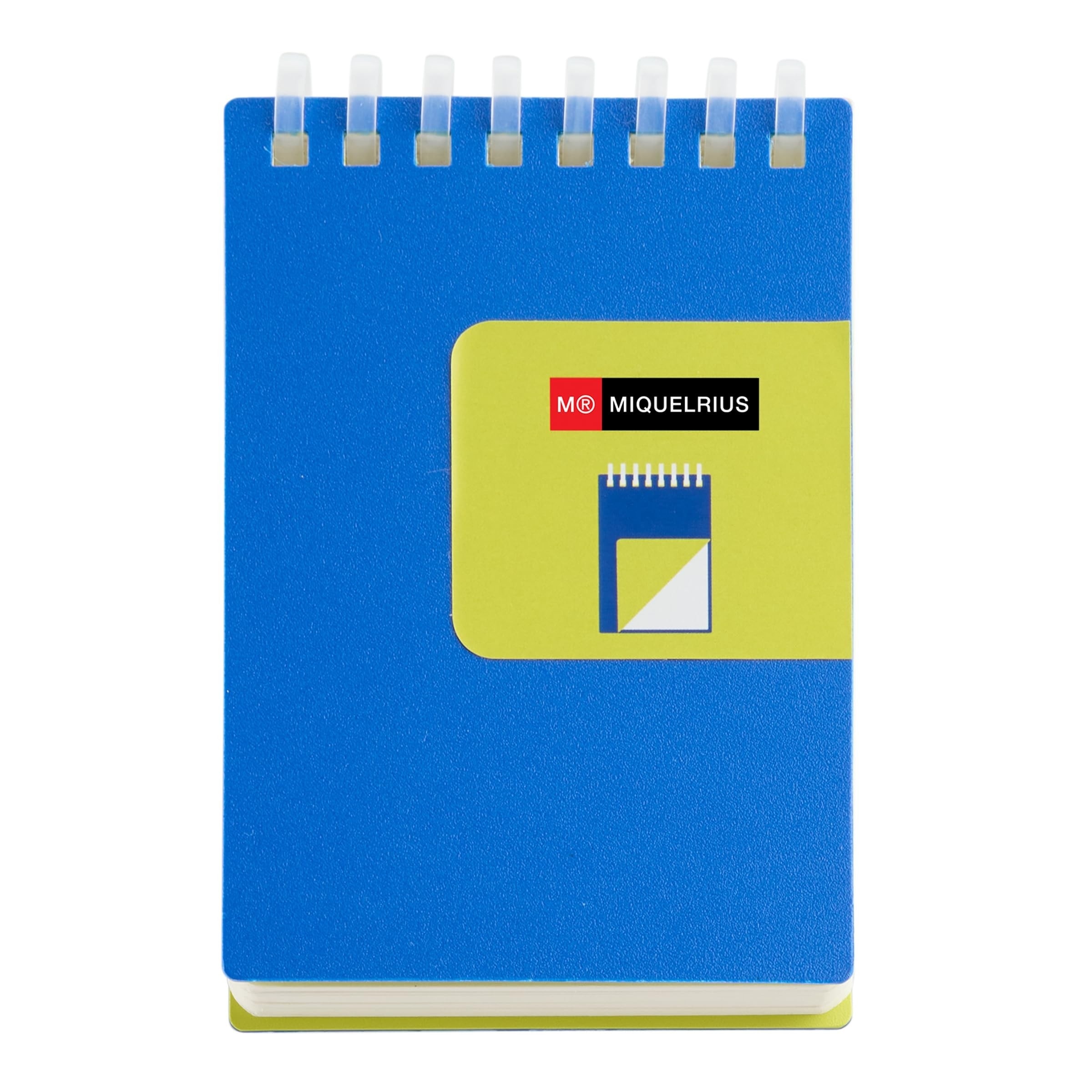 Notebook miquelrius Bright Bloc A7 Plain Pp Spiral Blue 7783