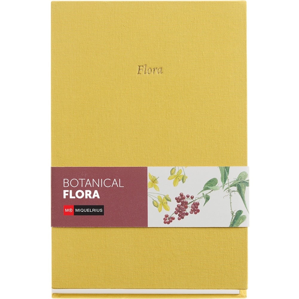 Notebook miquelrius Botanical Flora A5 Ruled 1Sub  80Sh 8318