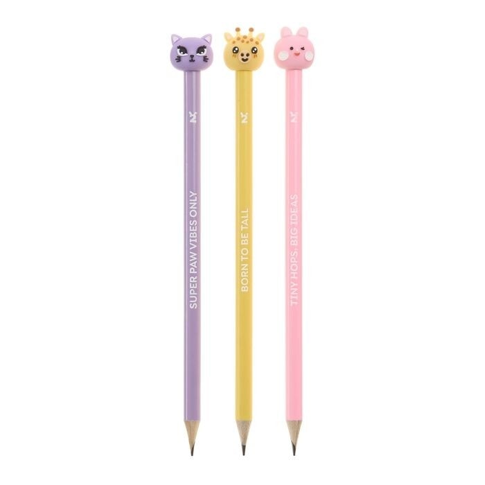 Pencil miquelrius Back 2 Fun Friends 3/Blister Wild 12086