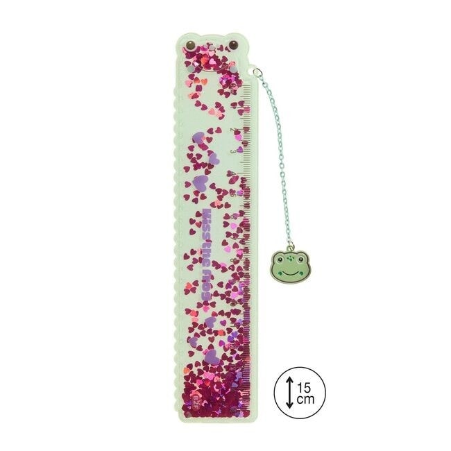Ruler miquelrius Back 2 Fun Glitter Froggy 13341