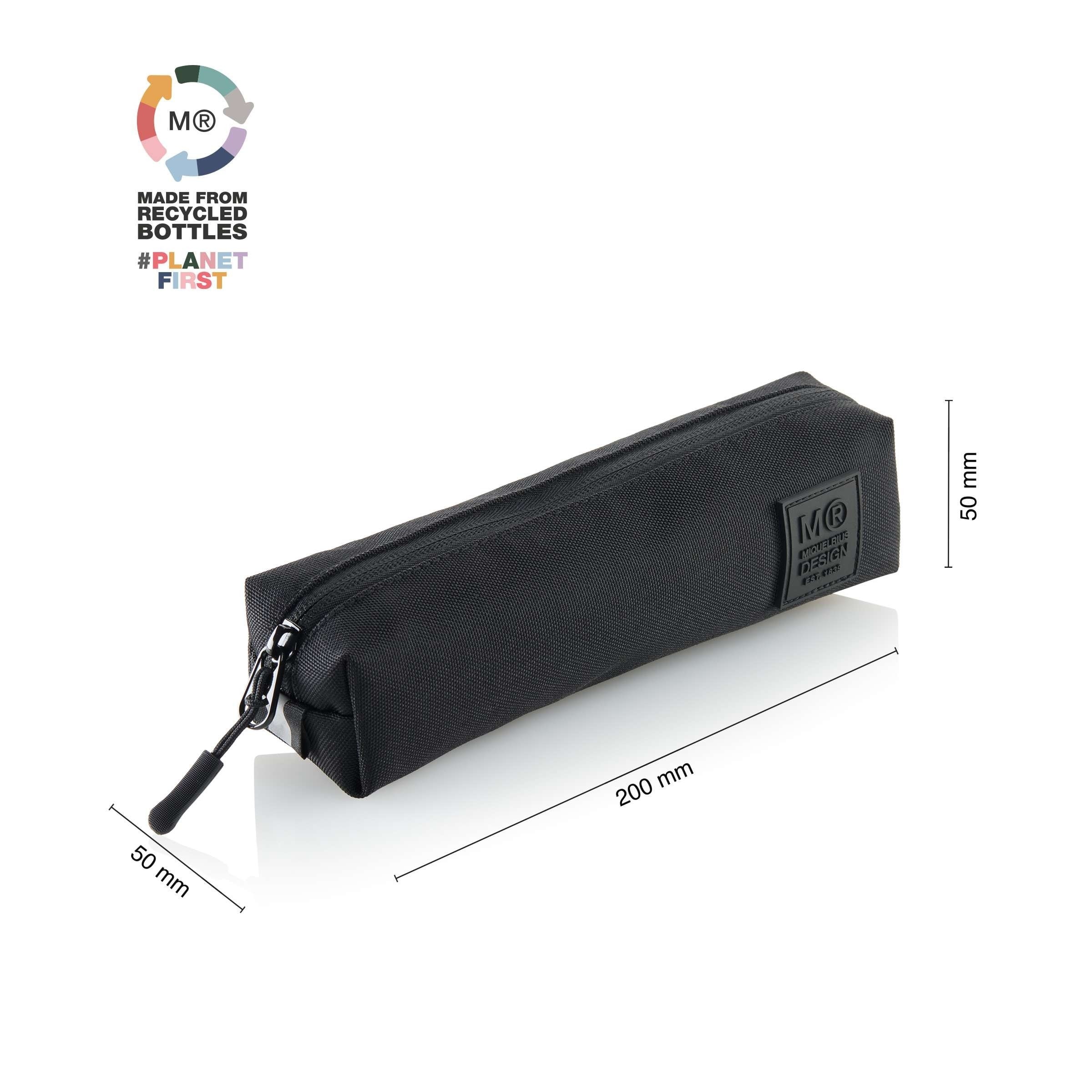 Pencil Case miquelrius Raw Squared Black 19867