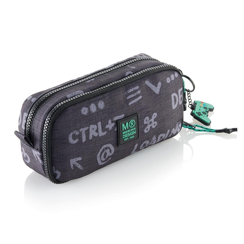 Pencil Case miquelrius Game Over 2 Comp. 19860