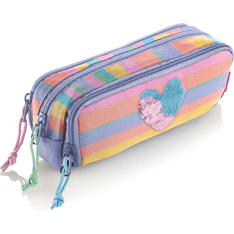 Pencil Case miquelrius Colorful 3 Comp. 19573