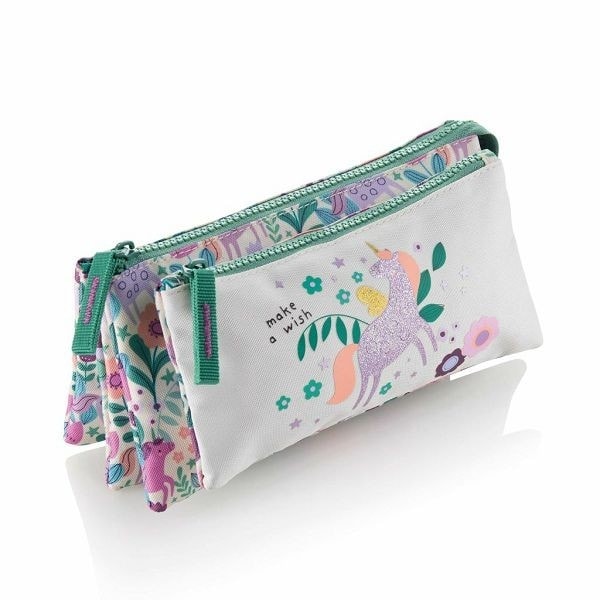 Pencil Case miquelrius Magic Unicorn 4 Comp. 19785