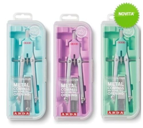 Compass Arda Keep Color Metal W/Wheel 3/Pack Pastel Co11Pas