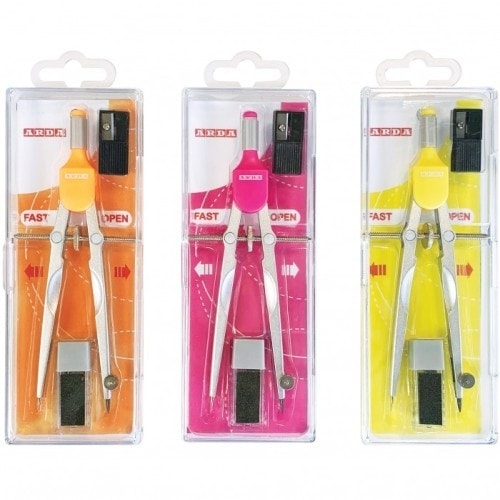 Compass Arda Fast Opening Metal W/Wheel 3/Pack Co6Flu