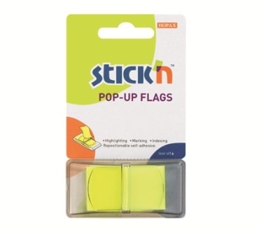Pop-Up Flags Stick N 45X25Mm Lemon 26010