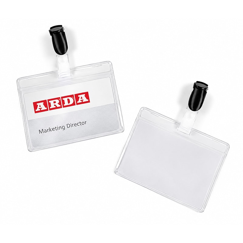 Card Holder Arda 95X62Mm Booklet 2 Pockets  Made In Italy 123