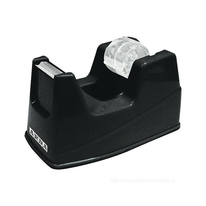 Tape Dispenser Arda Wave Medium Dual Adapter Black 431Tln