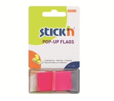Pop-Up Flags Stick N 45X25Mm Magenta 26013