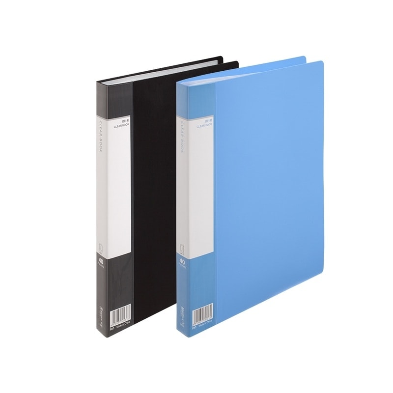 Display Book Comix Pp A4 40 Pockets Blue Pf40Ak
