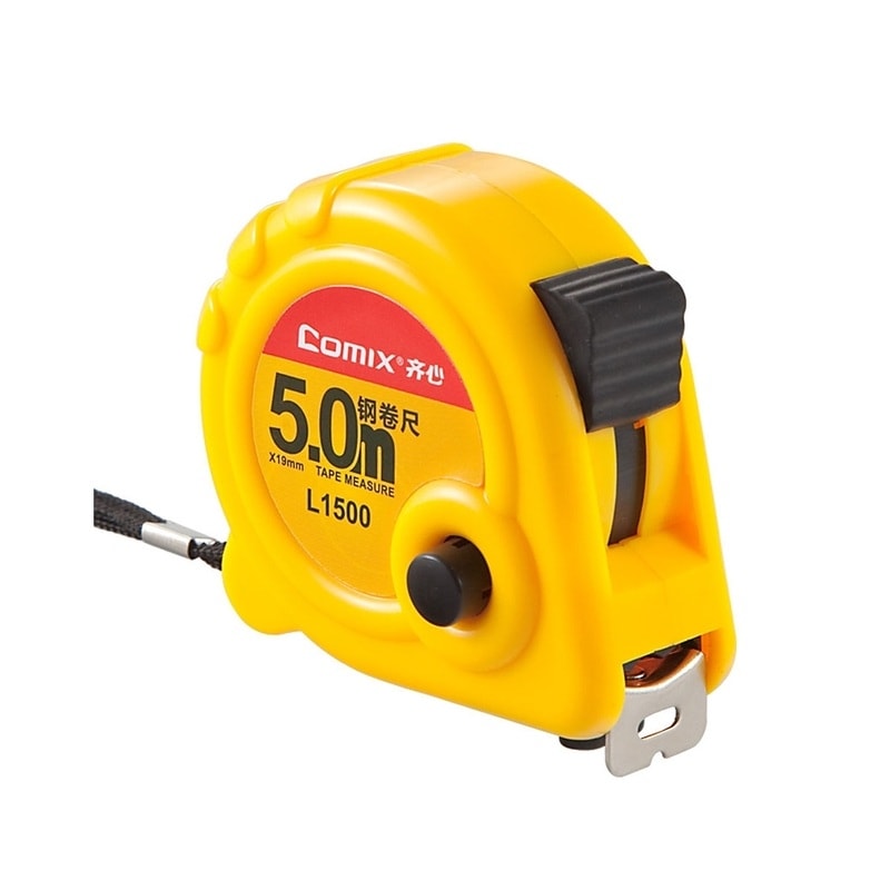 Tape Measure Comix 5M Yellow L1500