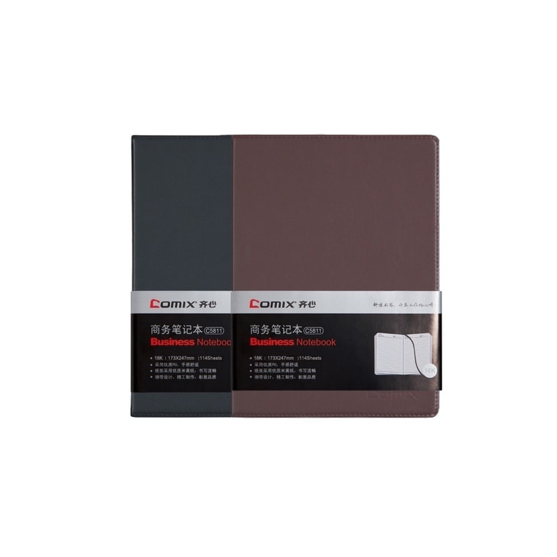 Notebook Comix 173X247Mm Ruled 82Sh Pu  C5811