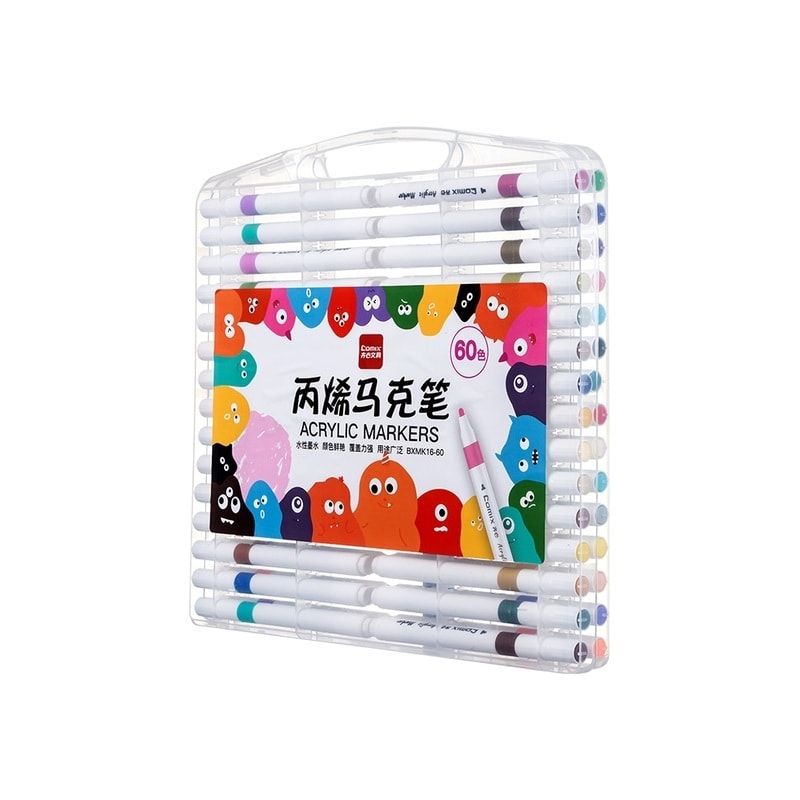 Acrylic Paint Comix 60/Pack Bxmk16-60