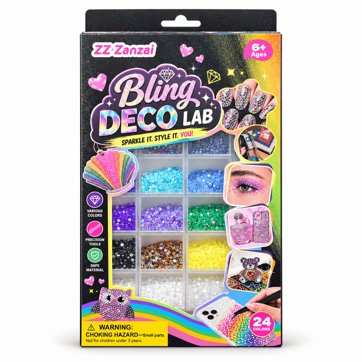Bedazzle Beads 24 Colors