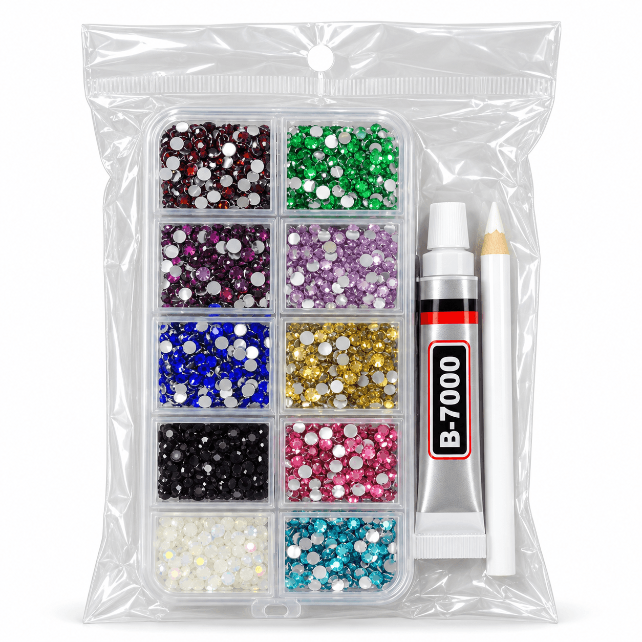Bedazzle Beads Metallic 10 Colors Ap202627