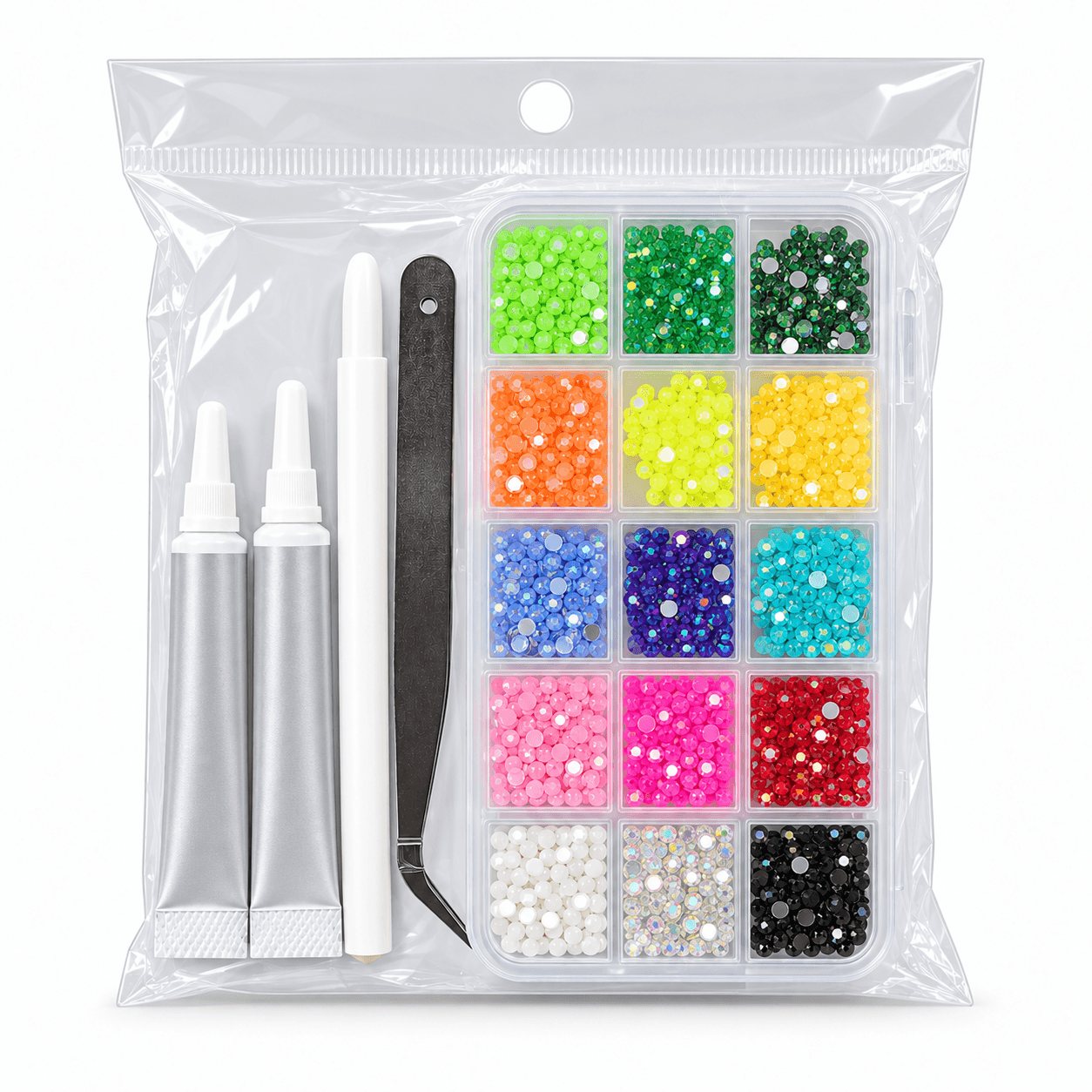 Bedazzle Beads Metallic 15 Colors AP202624