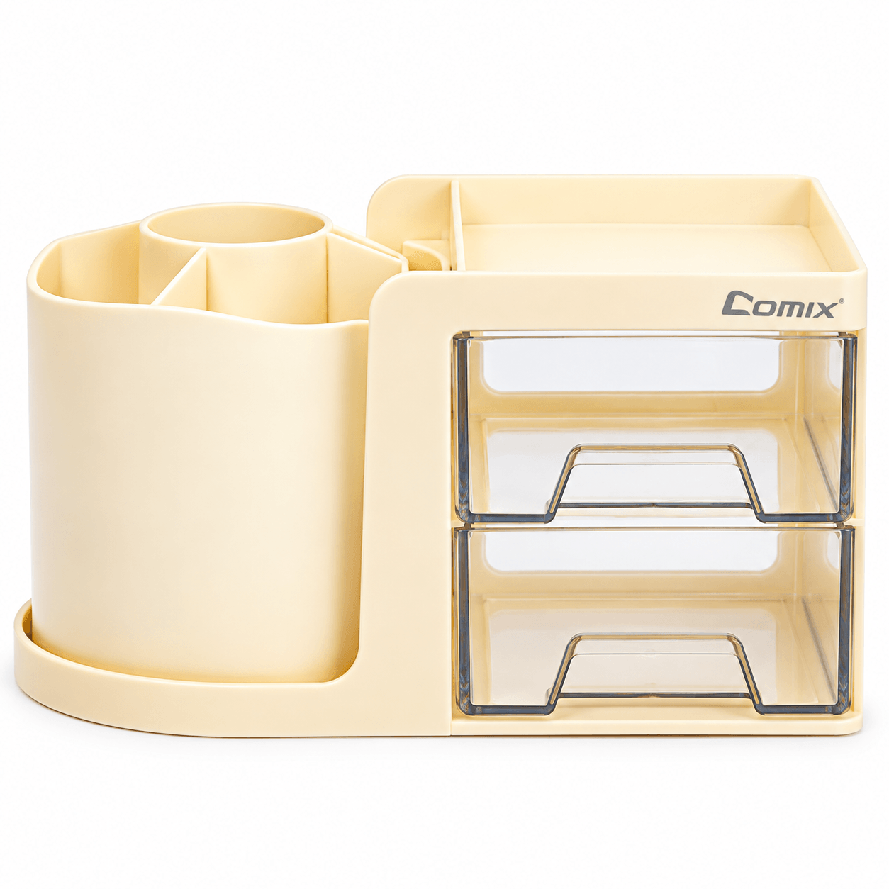 Desk Organizer Comix Rotating Yellow B2229