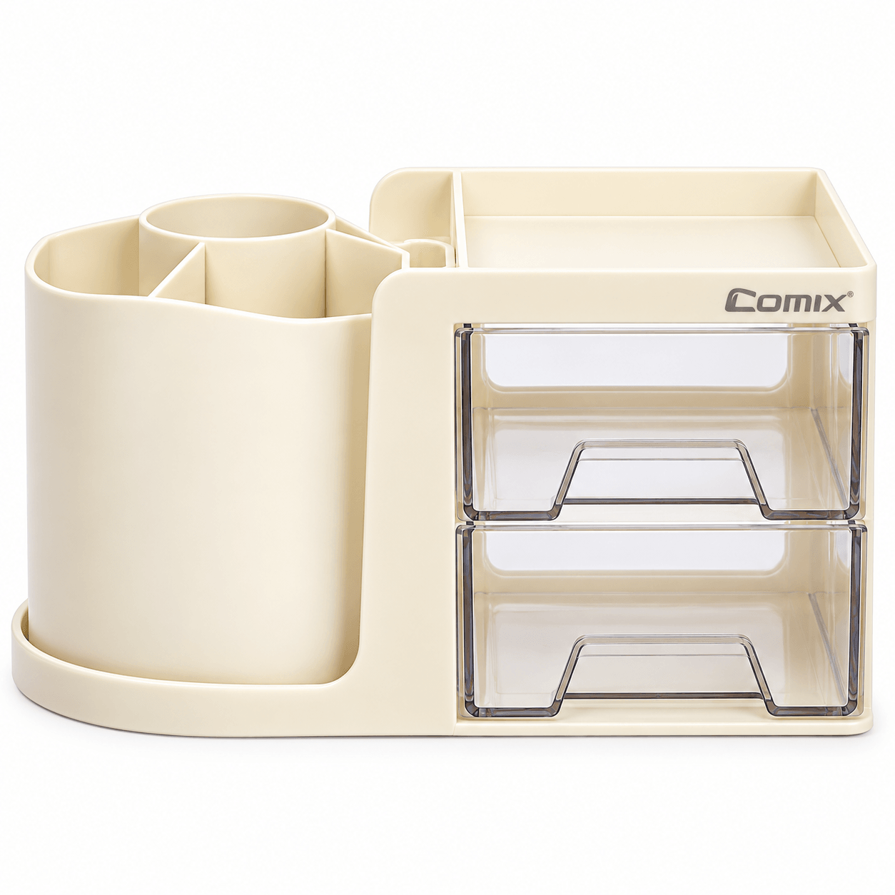 Desk Organizer Comix Rotating White B2229