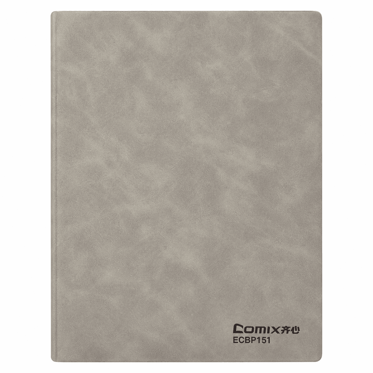 Notebook Comix Sheepskin A5 Ruled 112Sh Pp Grey Ecbp151