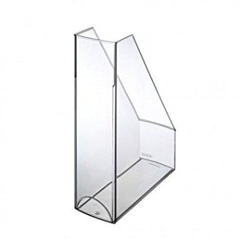 Magazine File Herlitz A4 Polished Transparent Clear 10778512
