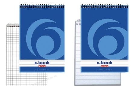 Writing Pad Herlitz A7 Ruled 50Sh Spiral 110718