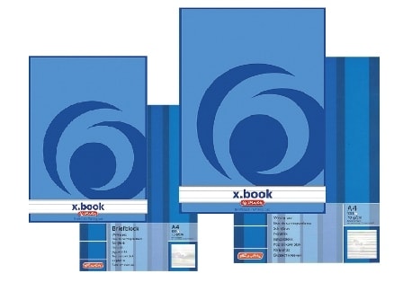 Writing Pad Herlitz A4 Ruled 50Sh 717413