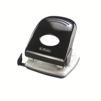 Paper Punch Desktop Herlitz 40Sh 4.0Mm 2Holes Black 1610690