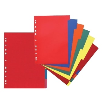 Divider Herlitz A4 Cardboard   6Tabs 230G 11078078