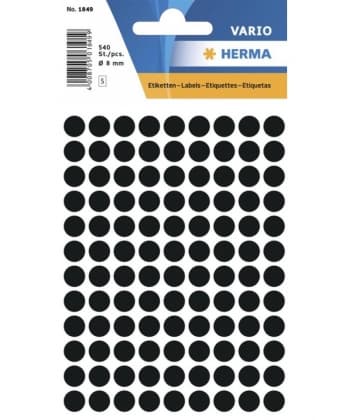 Label Herma Multi-Purpose Small Pack Dots 8Mm