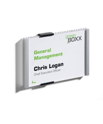 Sign Holder Durable Wall Info Sign Door Plates 149X105.5Mm Aluminium 4801-23