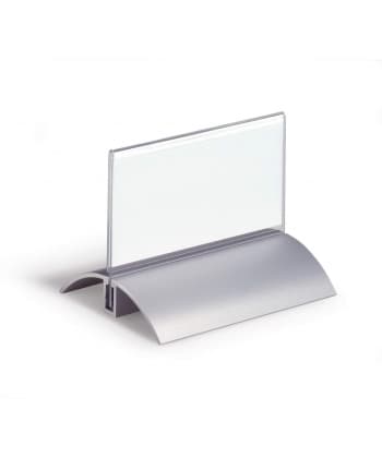 Sign Holder Durable Desktop De Luxe 52X100Mm 1Pc 8200-19