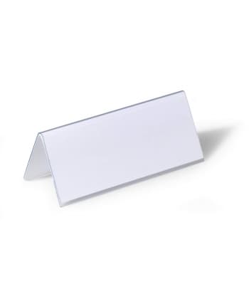 Sign Holder Durable Desktop 61/122X150Mm Transparent 8050-19