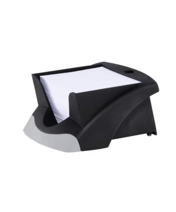 Memo Holder Durable Plastic 9X9Cm 500Sh Vegas Black 7714-01