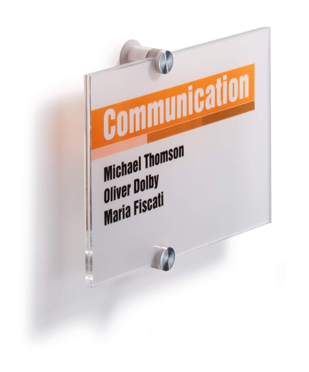 Sign Holder Durable Wall Crystal Sign 210X148Mm Acrylic 4823-19