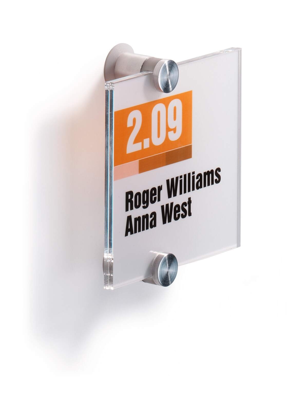 Sign Holder Durable Wall Crystal Sign 105X105Mm Acrylic 4820-19