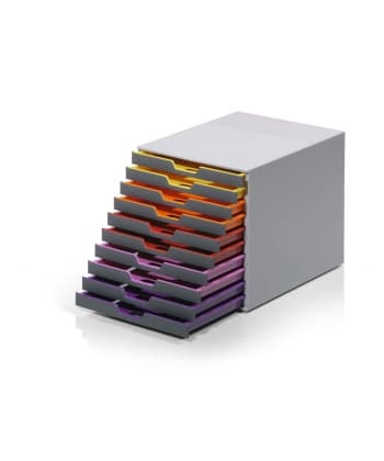 Storage Drawers Durable Varicolor 10 Drawers Without Lock 7610-27