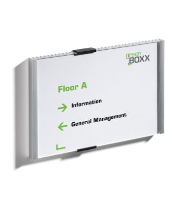 Sign Holder Durable Wall Info Sign Door Plates 210X148.5Mm Aluminium 4805-23