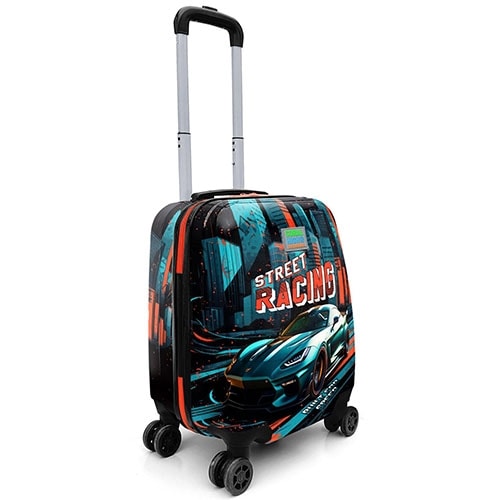 Luggage Bag Street Racing Coral High Small