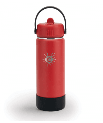 Water Bottle Cheeki 750Ml Single Wall Adventure Ruby Asw750R