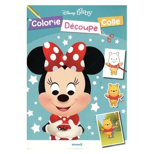 Colorie Découpe Colle Disney Baby