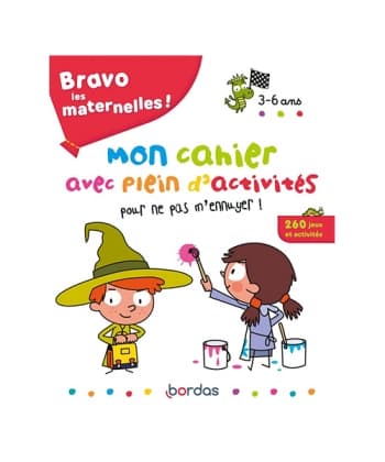 Mon Cahier Avec Plein D 'ativites Pour Ne Pas M'ennuyer !