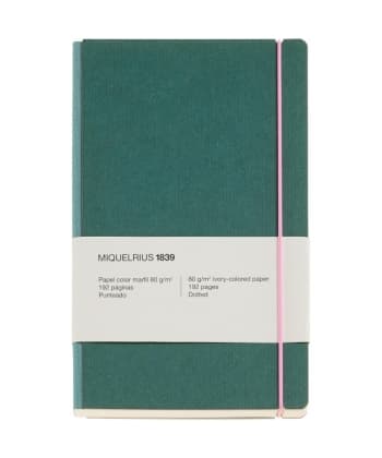 Notebook Mr 1839 Collection Green Retro