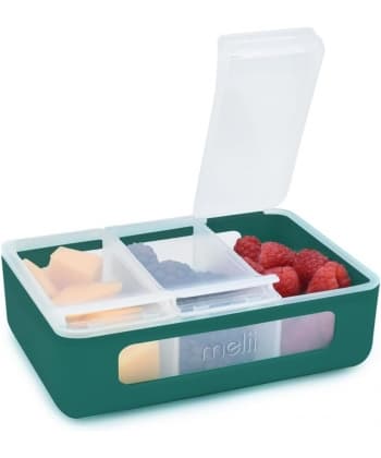 Melii Snackle Box 3 Compartment HUNTER PINE