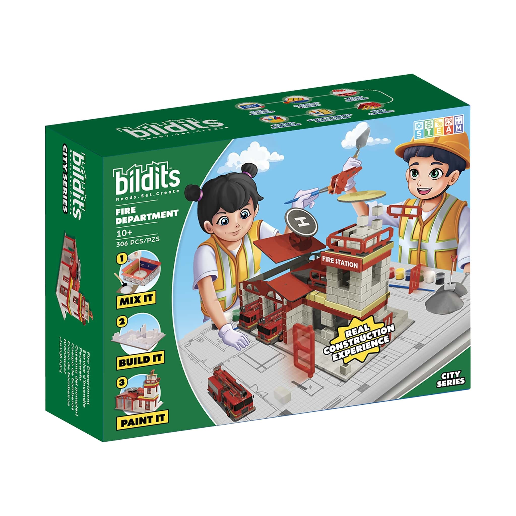 BILDITS FIRE DEPARTMENT 251407 303PCS