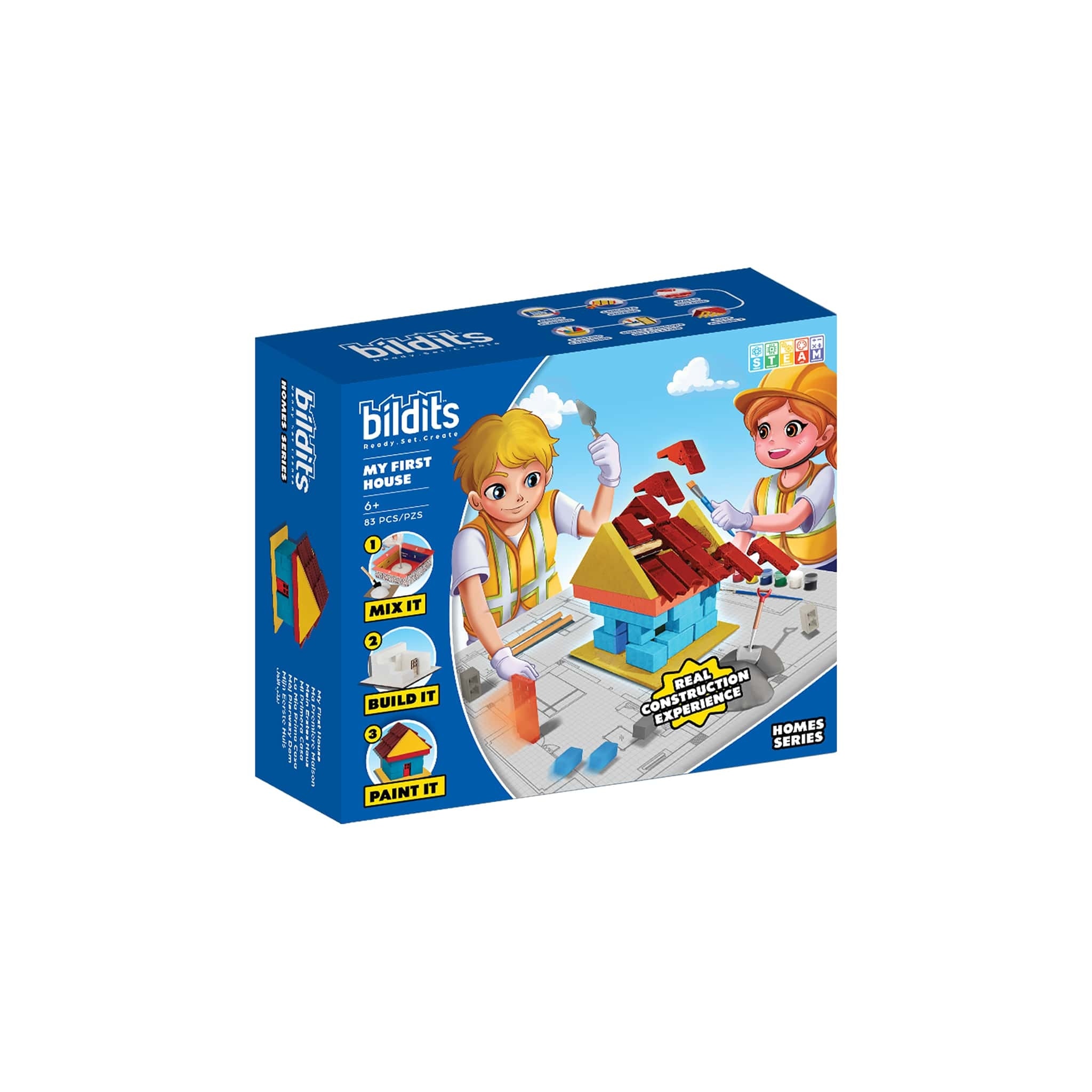 BILDITS MY FIRST HOUSE 251401 82PCS