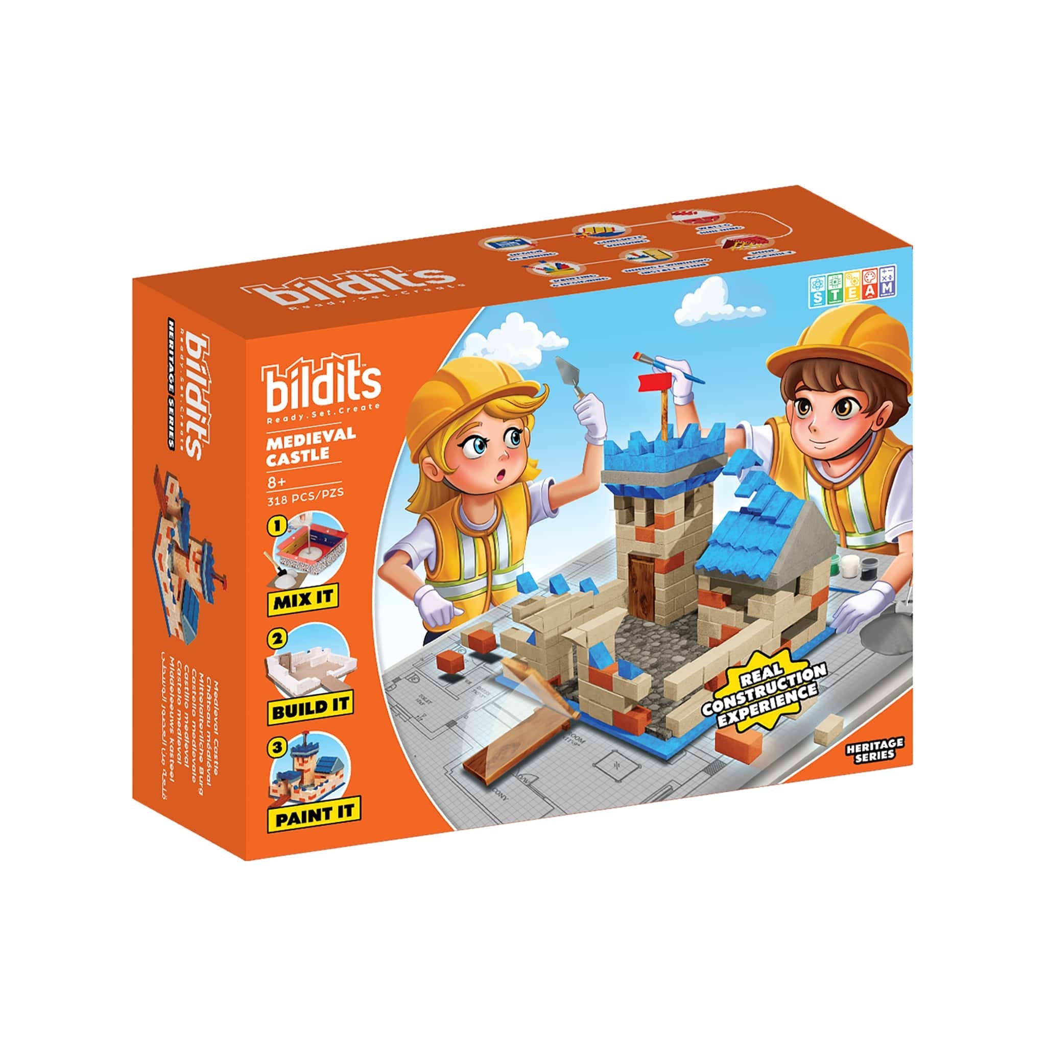 BILDITS MEDIEVAL CASTLE 251404 318PCS