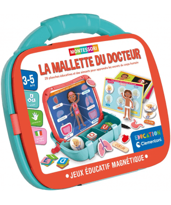 Education Clementoni Magnetic Case Corps Et Emotions Tc52851